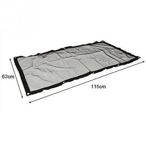 115x62cm Car Dog Isolation Net Pet Adjustable Oxford Net Car Anti-dirty Pad Safety Pet Protect Storage Car Accessories