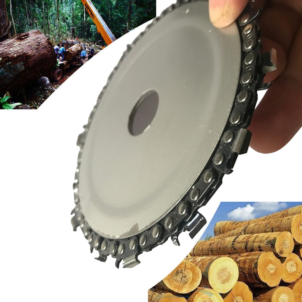 5 Inch For 125mm Angle Grinder 14 Tooth Chainsaw Teeth Sharpener Chainsaw Portable Durable Grinder Chain Wood Carving Disc #Y1