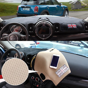 Car Dashboard Cover Dash Mat Pad Anti-sun Non-Slip For Mini Cooper Countryman S R55 R56 R60 R61 F54 F55 F56 F560 Car Accessories