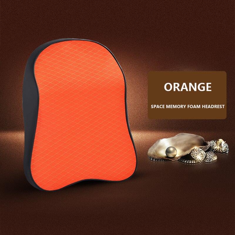 Car Neck Headrest Pillow Cushion Auto Seat Head Support Neck Protector Automobiles Lumbar Support Memory Cotton Car Accessories