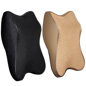 Car Neck Pillow 3D Memory Foam Head Rest Adjustable Auto Headrest Pillow Neck Support Holder Car Interior Accessories