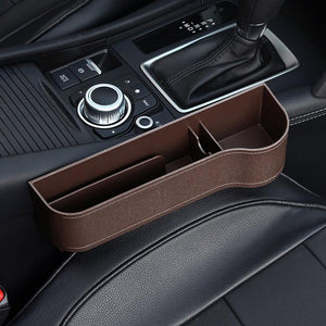 Car Seat Organizer Crevice Storage Box Car Organizer Gap Slit Filler Holder For Wallet Phone Slit Pocket Auto Car Accessories