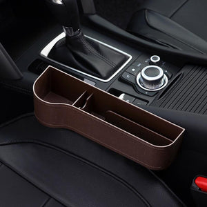 Car Seat Organizer Crevice Storage Box Car Organizer Gap Slit Filler Holder For Wallet Phone Slit Pocket Auto Car Accessories