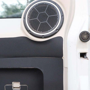 Carbon Fiber Sticker Anti Kick Pad For Mitsubishi Pajero V97V93 V87 12-18 Car Boot Door Protection Pad Car Accessories
