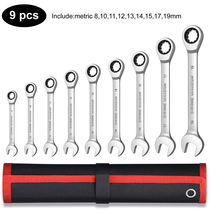 Keys Set Multitool Wrench Ratchet Set Hand Tool Socket Head Wrench Set Universal Torque Wrench Tool Car Repair Tools