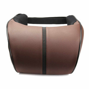 PU Leather Car Auto Seat Neck Pillow Memory Foam Head Neck Rest Headrest Cushion Car Neck Pillow Auto Car Accessories Interior