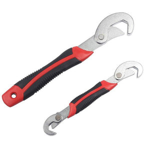 Universal Adjustable Wrench Spanner Set Grip 6-32mm Adjustable Quick Snap Multi-function