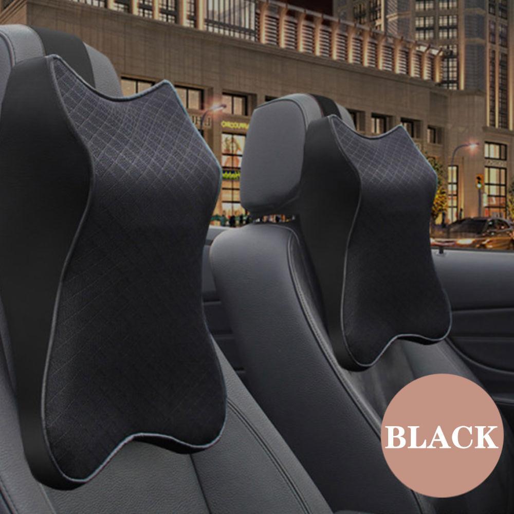 Universal Car Neck Pillow Seat Rest Massage Head Restraint 3D Memory Foam Cushion Vehicular Seat Headrest Accessories Wholesales